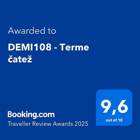 Demi108 - Terme Catez Apartment Чатеж об Сави Екстериор снимка